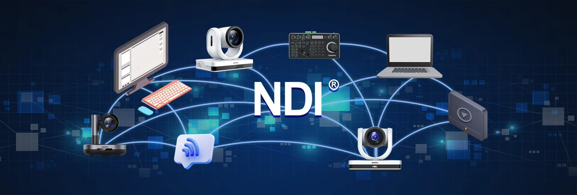 ποιότητας 1080P NDI PTZ βιντεοκάμερα εργοστάσιο